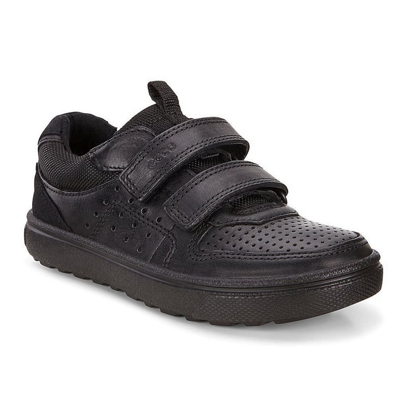 Kids Ecco Glyder - Sneakers Black - India XPADJK869